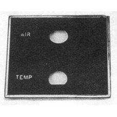 ^ AIR/TEMP SWITCH PLATE